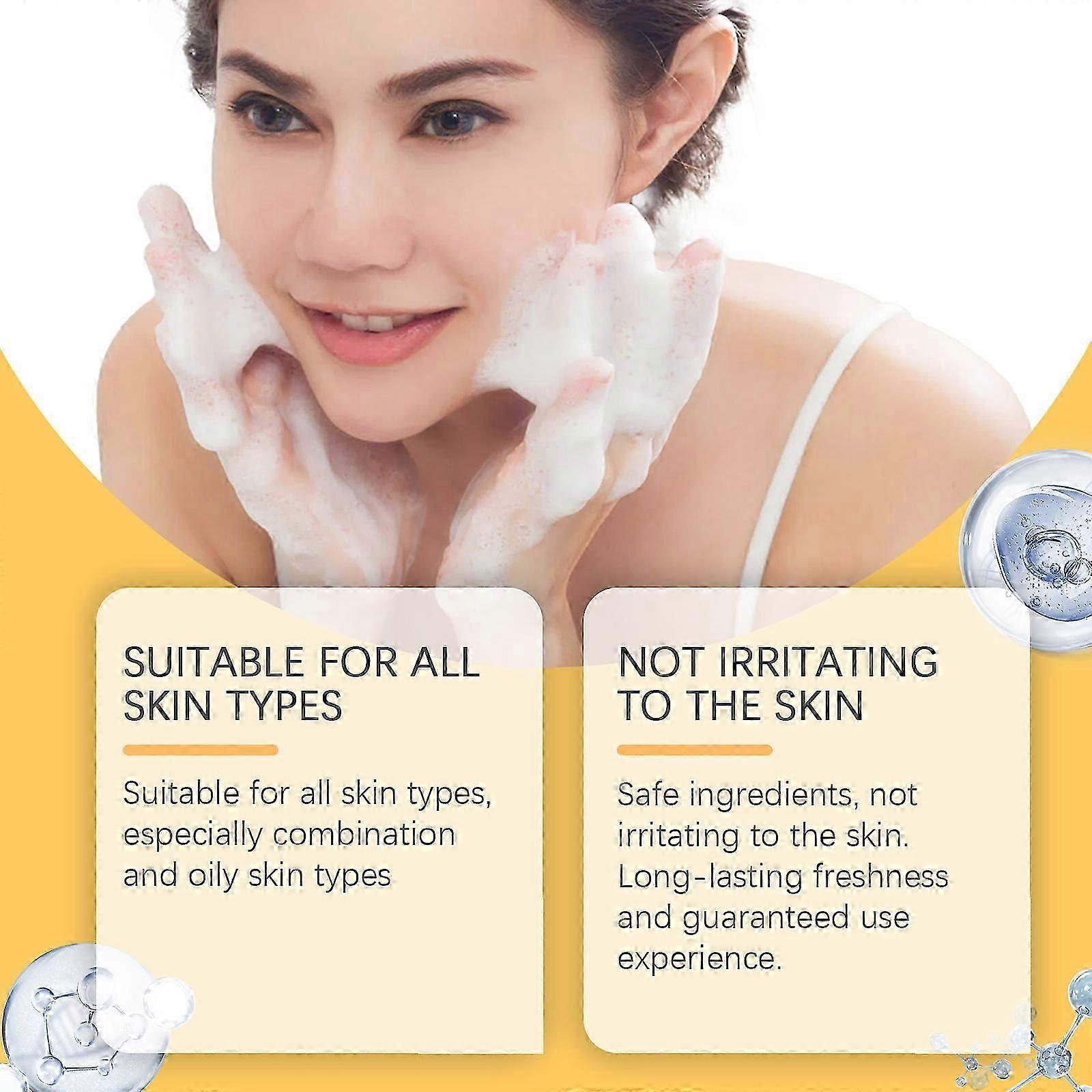 スネークオイルクレンジングソープは顔の肌をやさしくクレンジングし、さわやかなオイルコントロールスキンクレンジングソープ1個