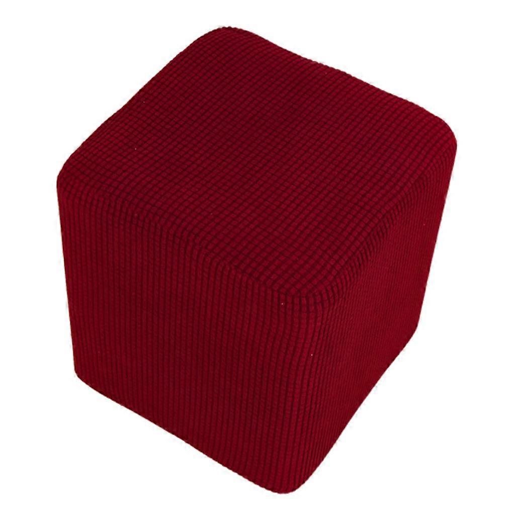Thick Rectangular Ottoman Cover, Ottoman for Sofa, Elastic Cover for Ottoman,