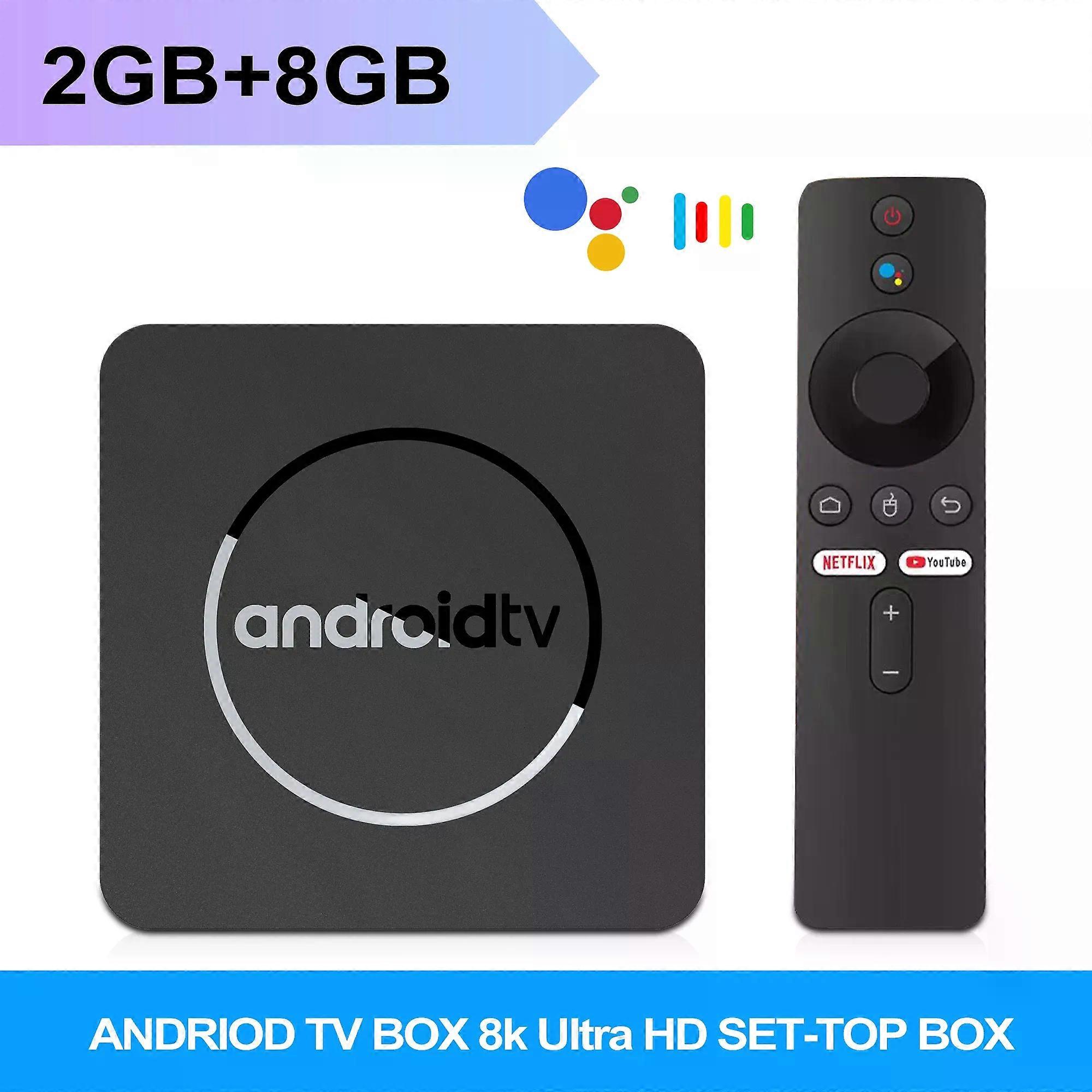 Global Version Smart TV Box Android13 AllwinnerH313 Google Assistant 2GB16GB 5G Wifi Bluetooth 4K HDR10 Multi Language PLayer