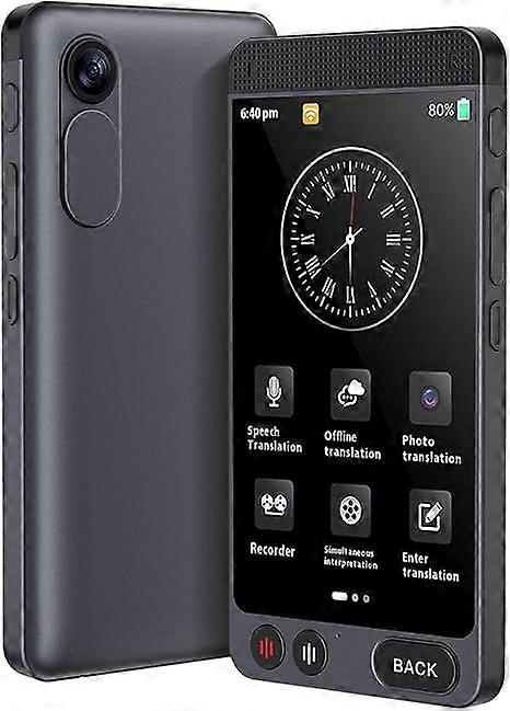 Offline Language Translator Device, D21 Instant Translator No WiFi Needed, 142 Languages Two Way Real-Time Voice Translation, Recording&Photo AI Trans