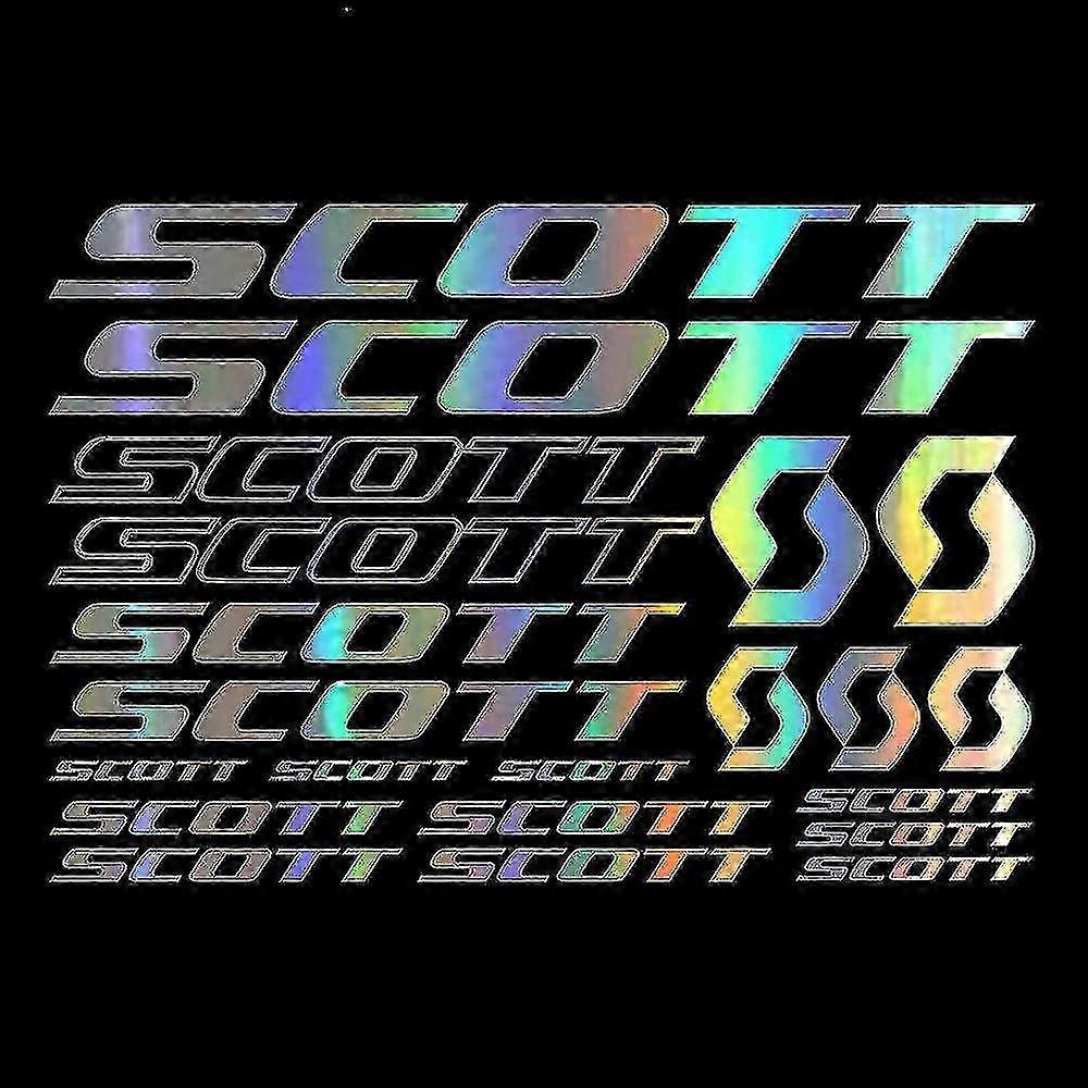 Scott Bike Frame Stickers Decals Sheet