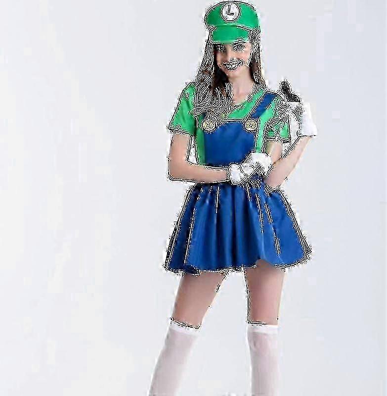 Kostuum Dames Luigi Kostuum Ber Kostuum