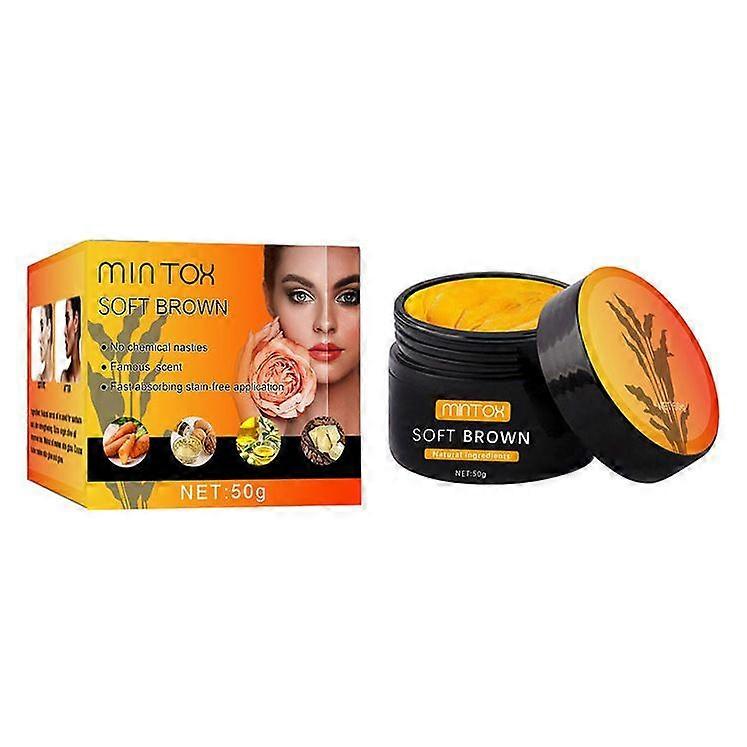 Barnító gél Soft Brown Summer Beach bronzos bőr önbarnító krém 50g