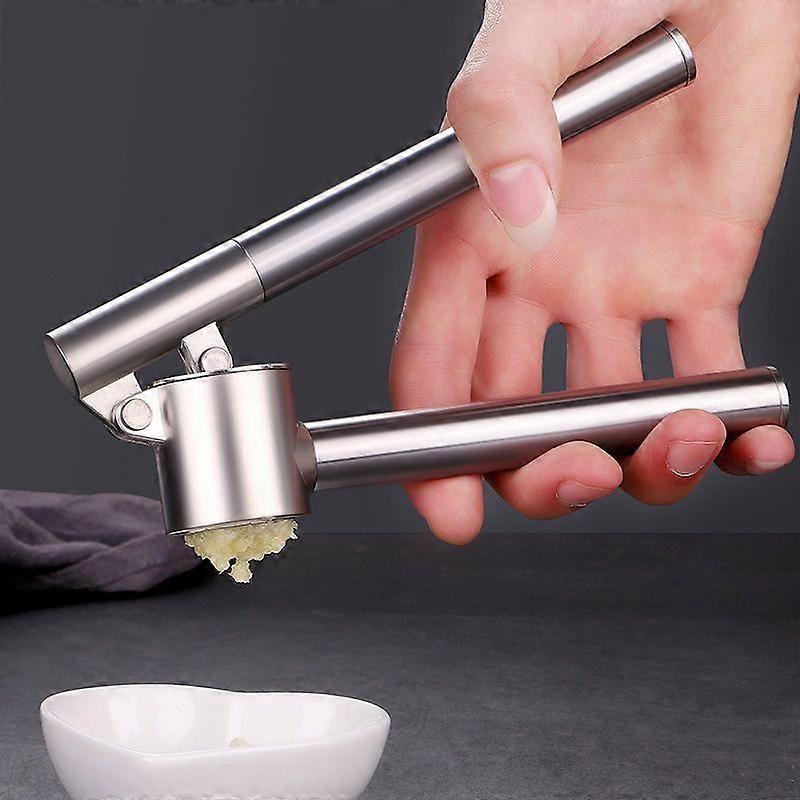 Garlic Press Stainless Steel Extended
