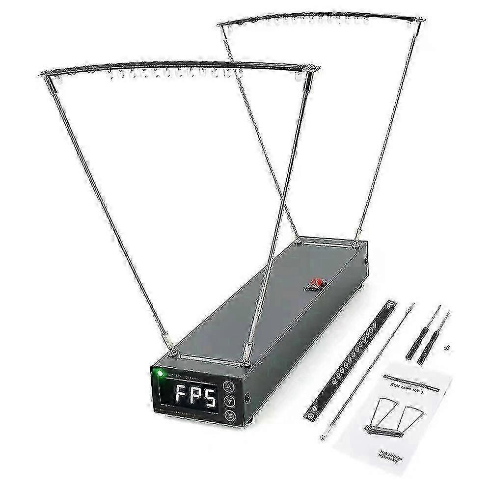 Velocimetry Speed Measuring Instrument 0-2000MPS Bow Velocity Measurement Tool Aluminum Alloy Profes