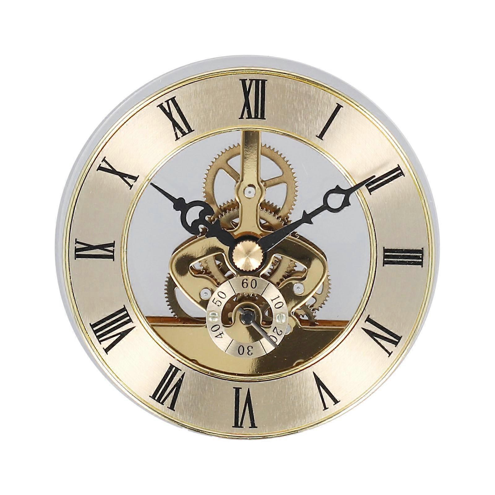 Clock Movement Clock Insert DIY Parts Gold Gold Bezel