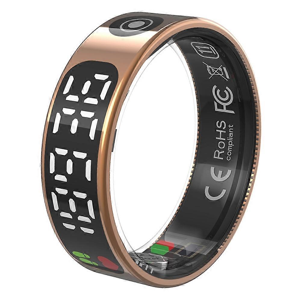TK9 Digital Display Smart Ring Heart Rate Blood Pressure Sleep Monitor Waterproof Gesture Control Fi