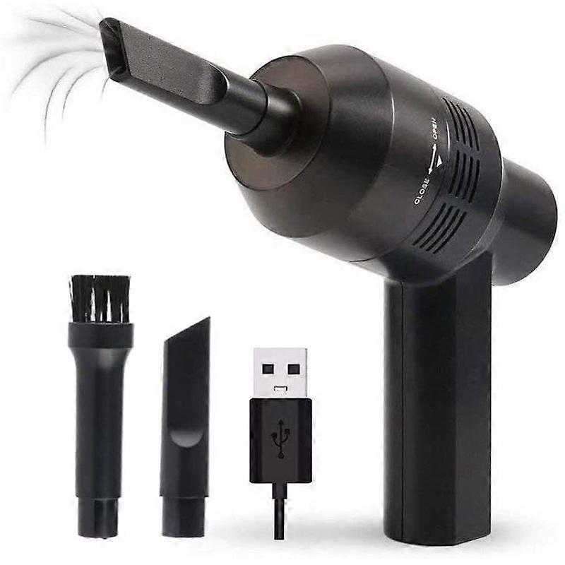 Rechargeable Computer Cleaner, Mini Handheld Vacuum Cordless for Hassle-Free Cleanup, Portable Keyboard Cleaner, Durable Filter, USB Charging Port,