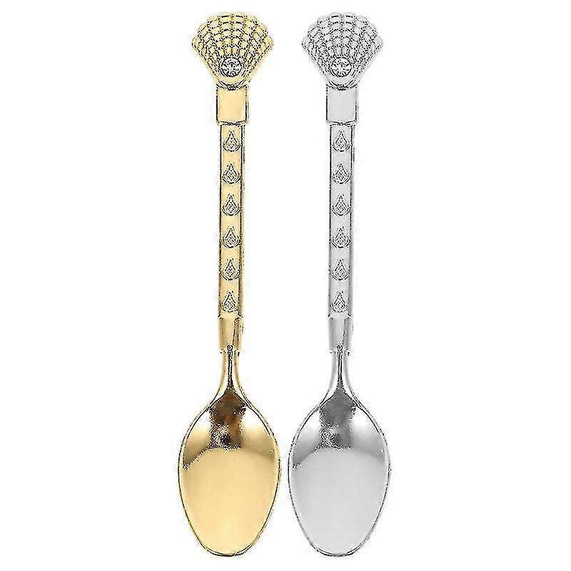 2pcs Simple Spoons
