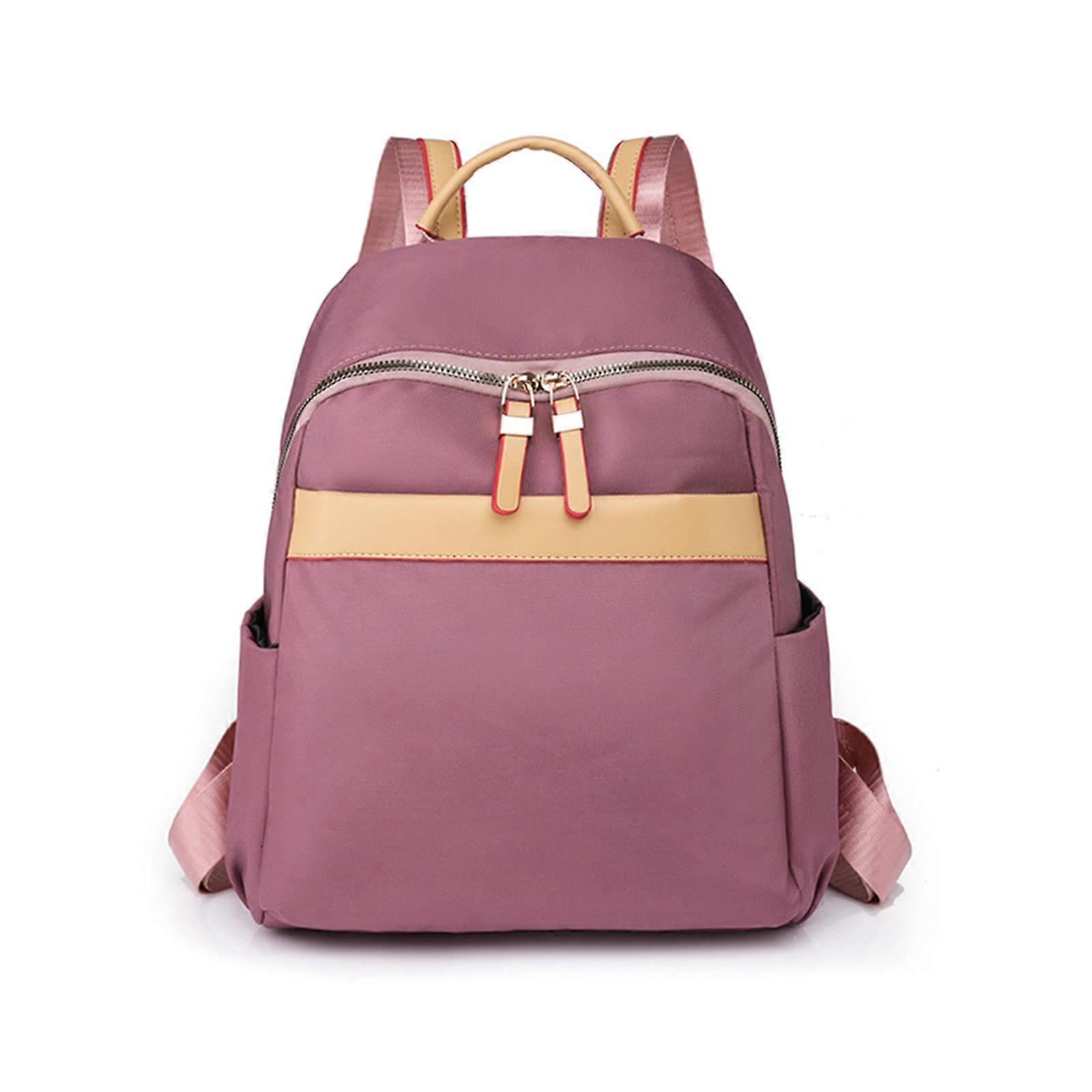 Travel Daypacks Large Capacity Backpack Fashion Bookbags Splash-proof Bags for Teens Student Girl Schoolbag Casual Bags  Pink