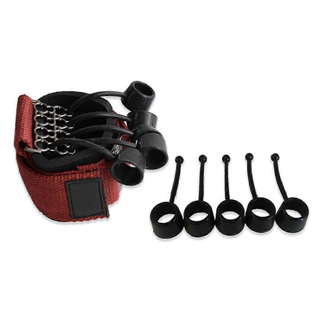 Finger Gripper Strength Trainer Extensor Exerciser Finger Flexion Extension Training Device Resistance Finger Strength