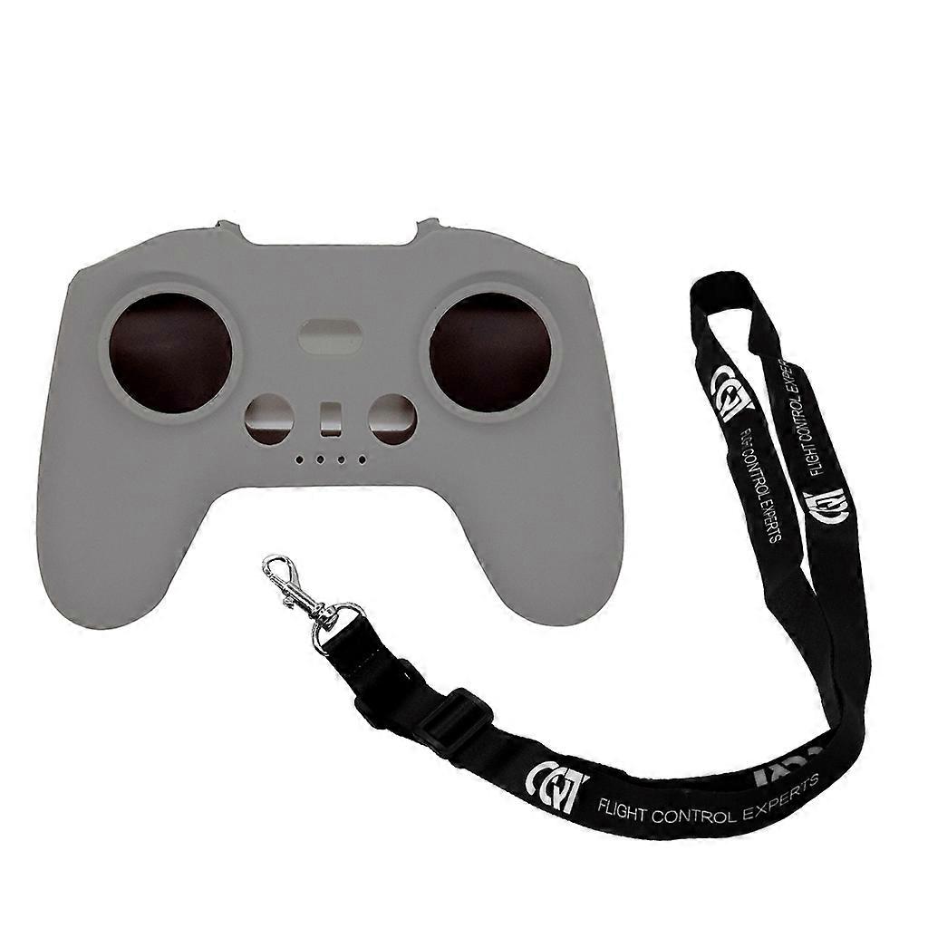 Suitable forr DJI FPVC Combo Remote Control Silicone Protective Cover Machine Handle for Case Anti-drop Scratch-resistan  light grey