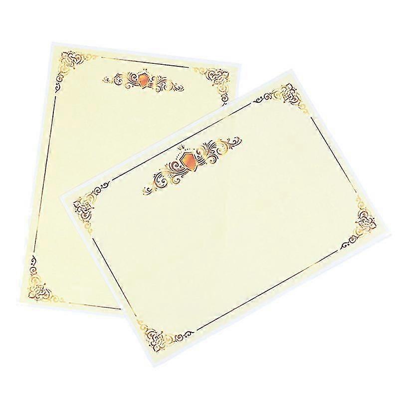 100pcs Certificate Paper
