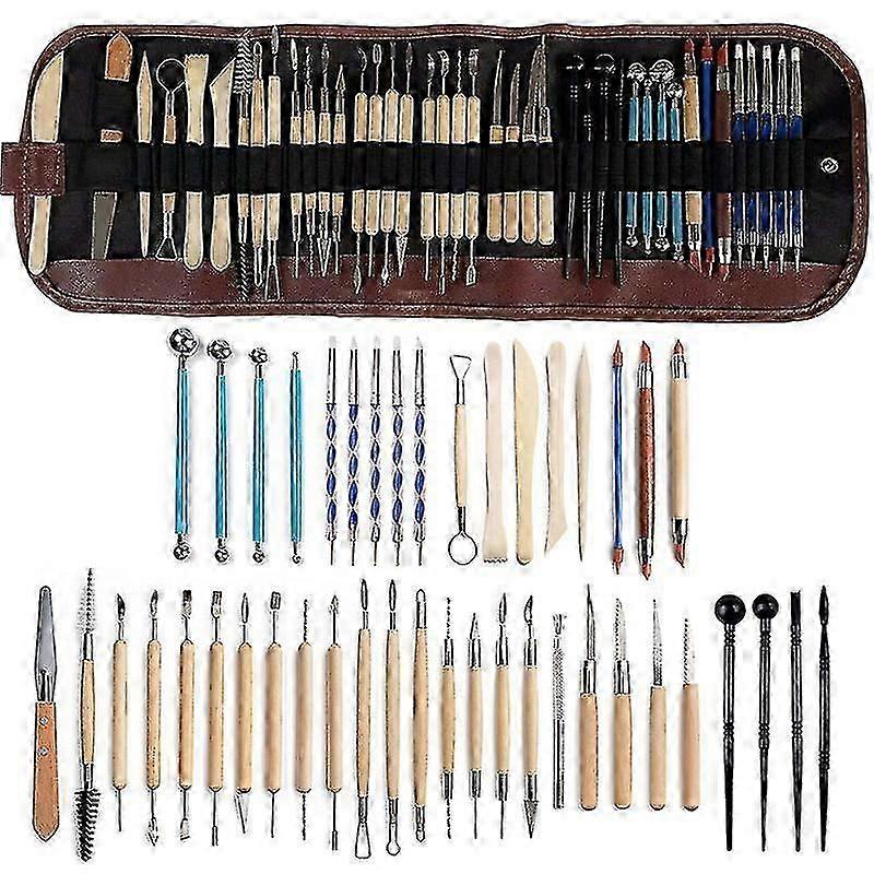 Clay Tools 43pcs Pottery Tools Clay Sculpting Tools For Kids Clay Tools