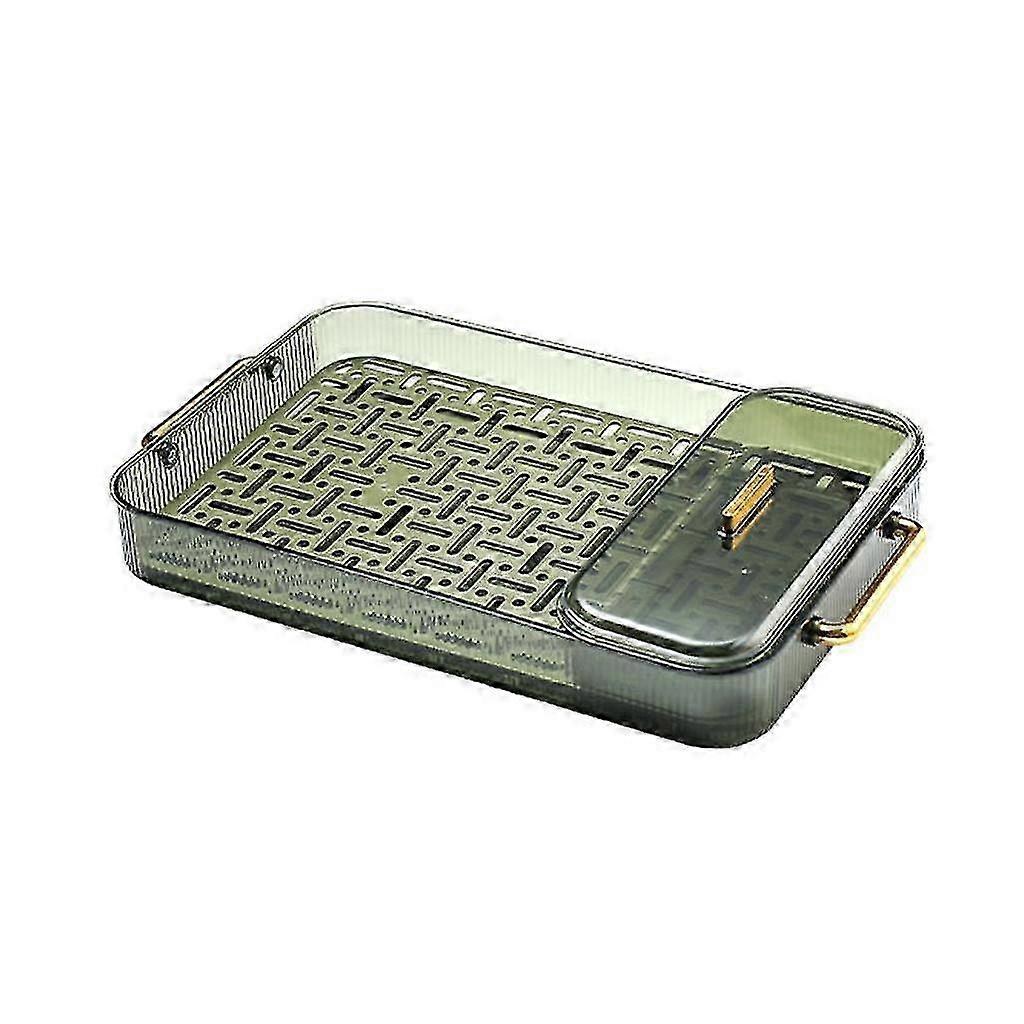 Double-Layer Plastic Dish Drain Tray Ideal for Kitchen Sinks in Europe