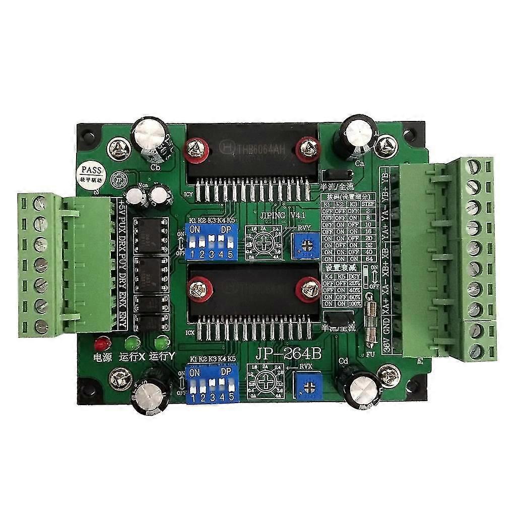 JP-264B 2-Axis 64 Subdivision 4A MACH3 Dedicated Stepper Motor Driver