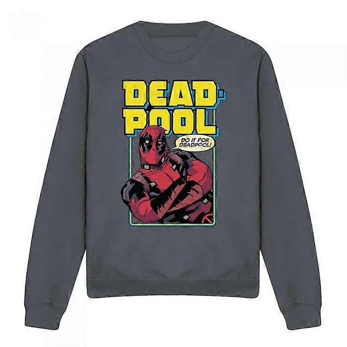 Deadpool Unisex Adult Do It For Deadpool Sweatshirt