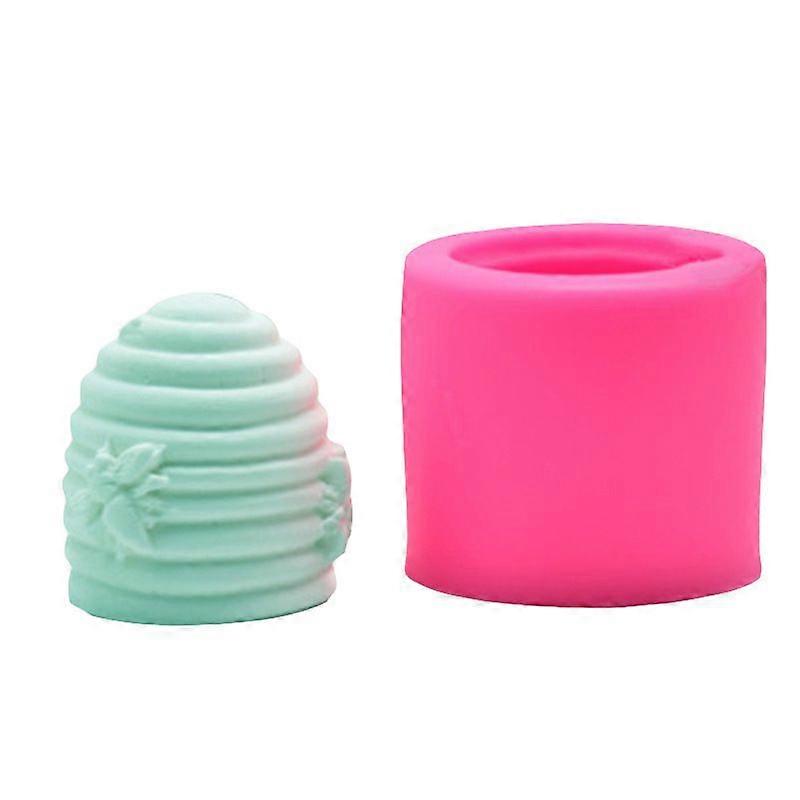1 x Bee Shaped 3D Silicone Mold for Candles, Crafts (Bee)