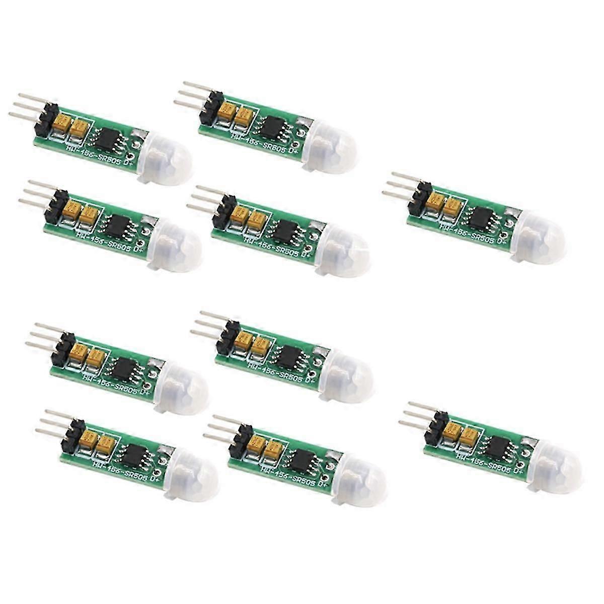 10PCS SR505 Human Body Sensor Module Mini IR PIR Human Sensor Detector Module for