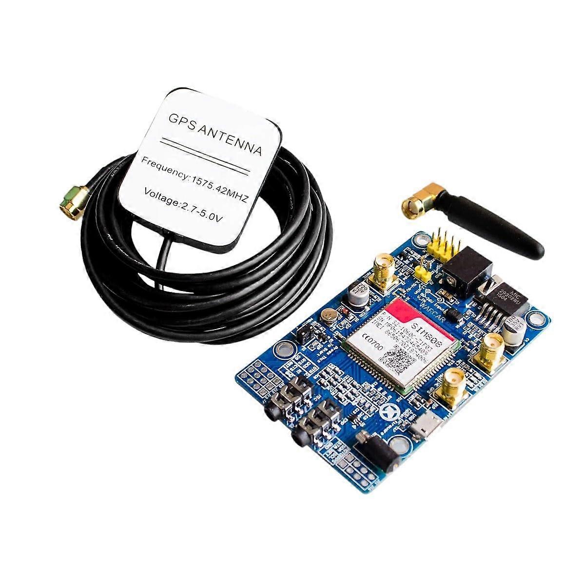 SIM808 Module GSM Gprs GPS Development Board Ipx SMA with Angten for Support 2G 3G 4G Sim Card