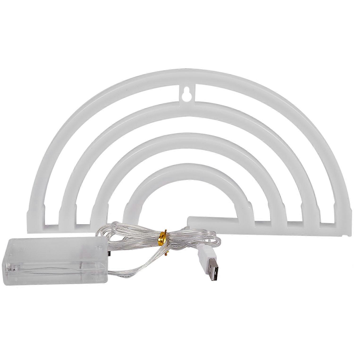 Rainbow Neon Sign Led Rainbow Light Lamp for Dorm Decor 