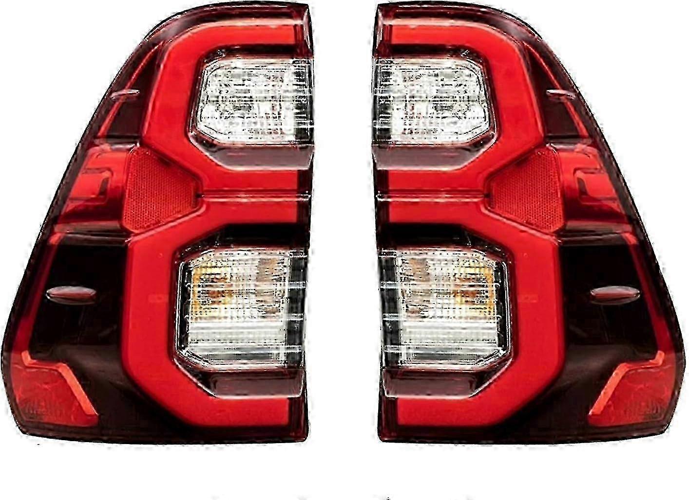 Red LED Tail Light Left Side for Toyota Hilux Revo SR5 2020-2022
