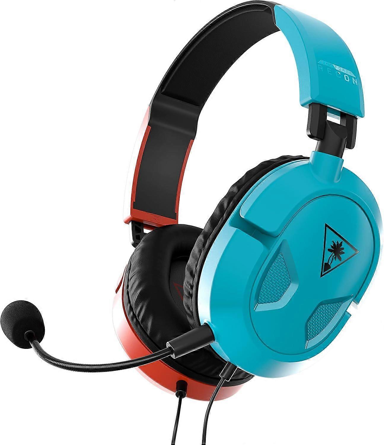 Turtle Beach Recon 50 Wired Gaming Headset (Red/Blue)