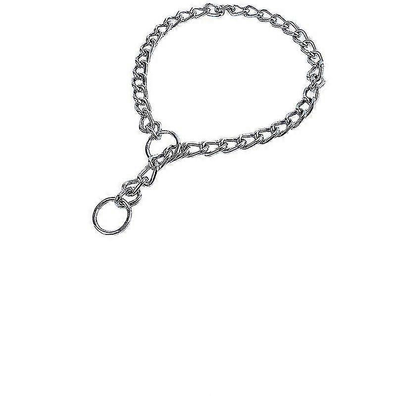 Chain Dog Choke Collar(1 Pcs Silver)