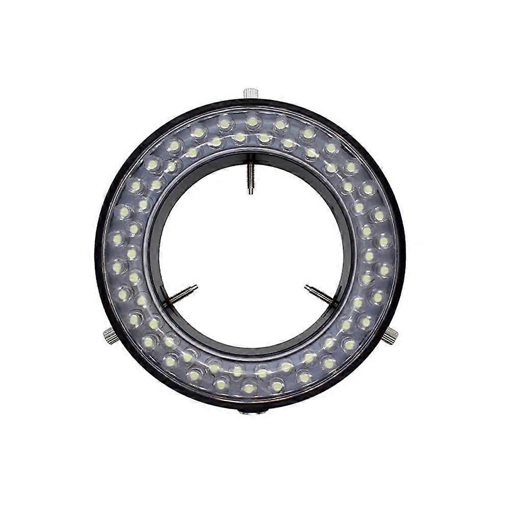 LED Microscope Ring Light Source 60mm Inner Diameter Lamp fit for Cell Phone Repair CCD Industrial(Only White lamp Head)