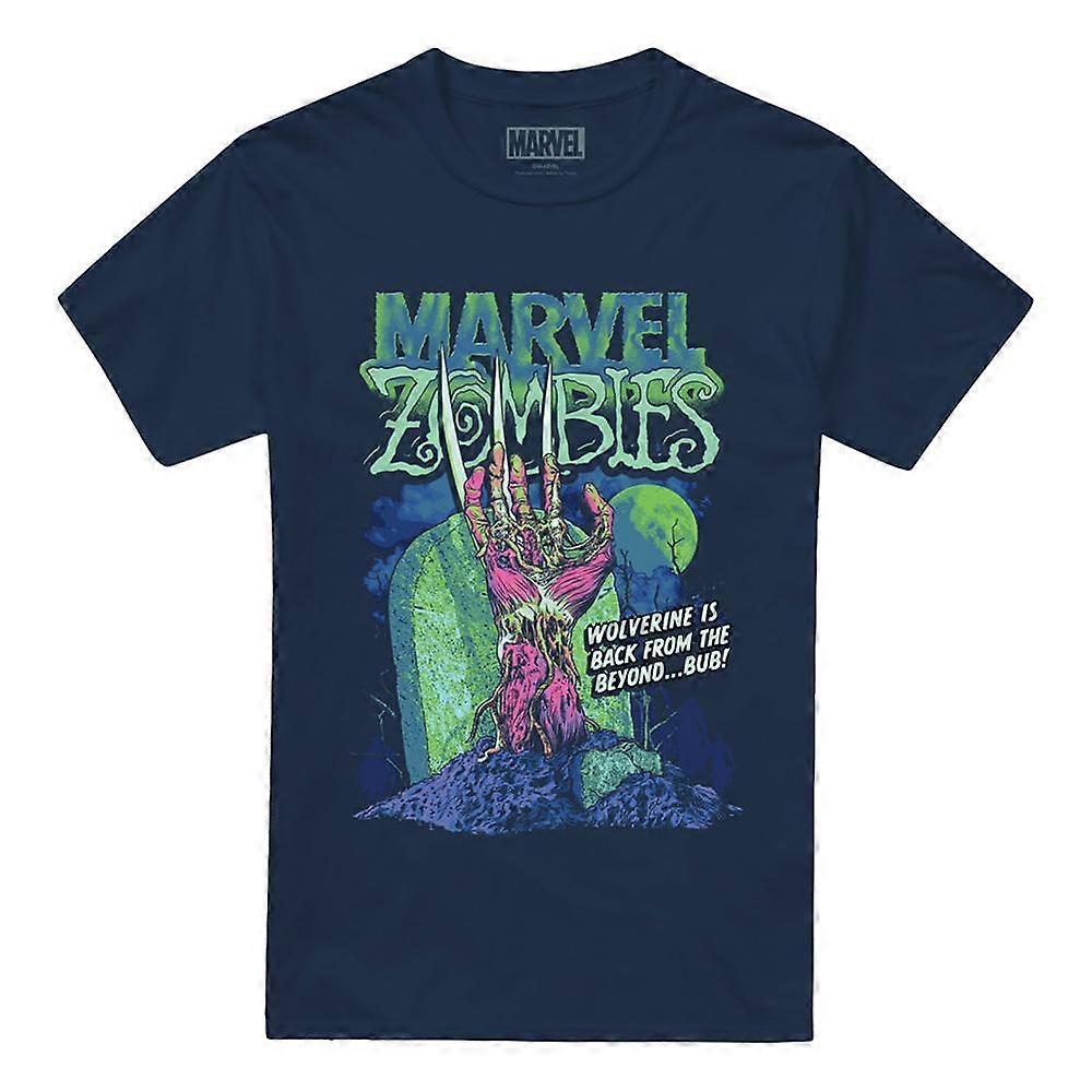 Marvel Zombies Heren Wolverine Grave T-Shirt