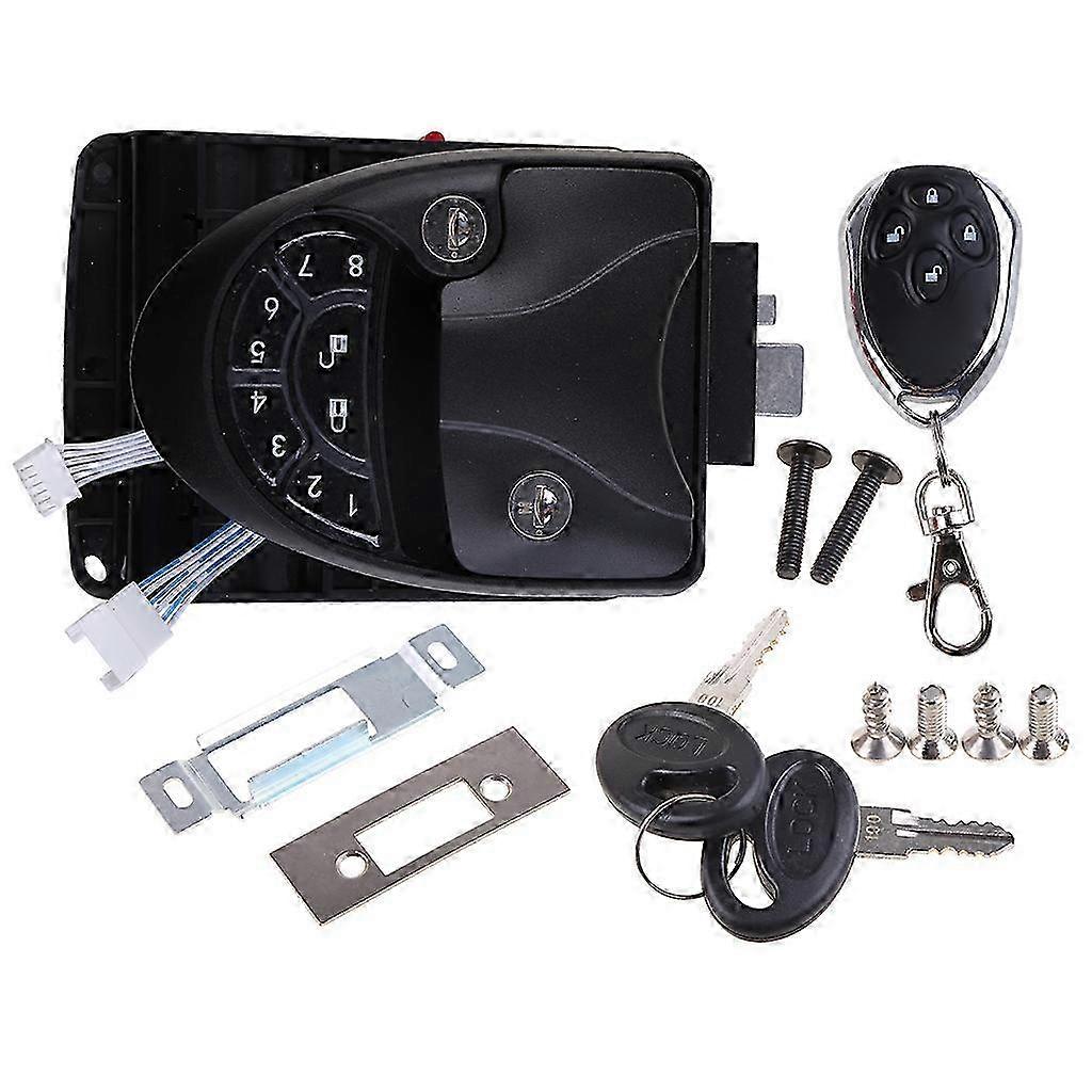 Remote Control Rv Password Lock Multi-function Car Trailer Entry Door For Latch