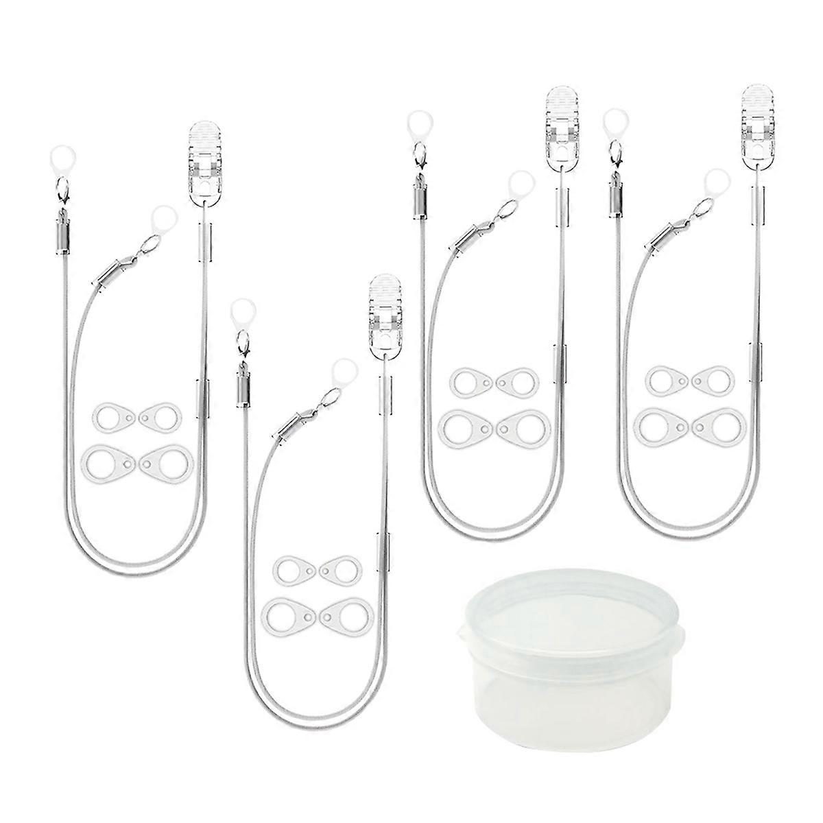 Hearing Aids Clip for Adults Seniors,Portable Hang Rope Anti-Lost Rope Security Clip Fixation Cord P