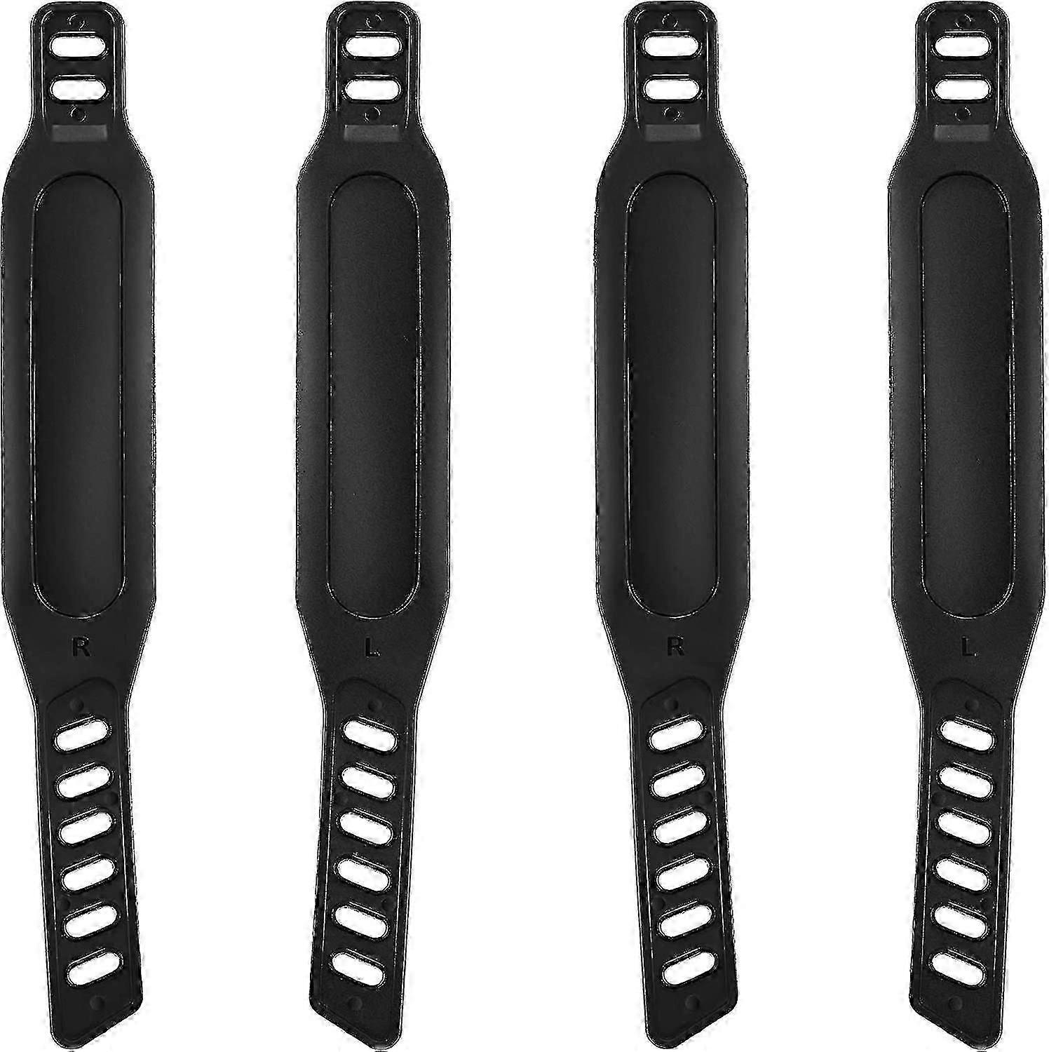 2 Pairs Exercise Bike Pedal Straps Universal Pedal Straps Of 1.7 X 12 Inch For Exercise