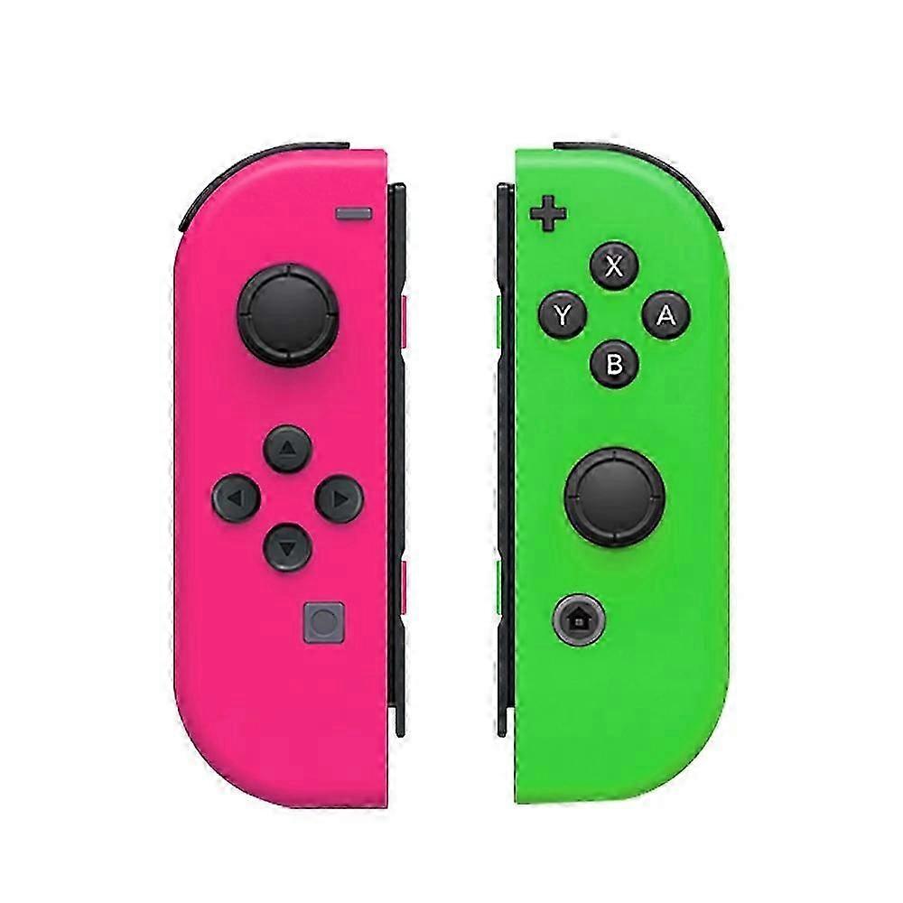 Switch JoyPad Joycons Controller för Nintendo Switch med handledsrem Joystick Gamepad Joy Cons Bluetooth trådlös kontroll