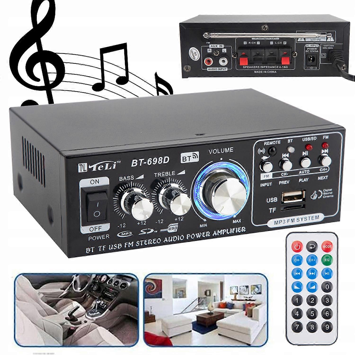 Stereo Hifi Verstärker Bluet Audio Player