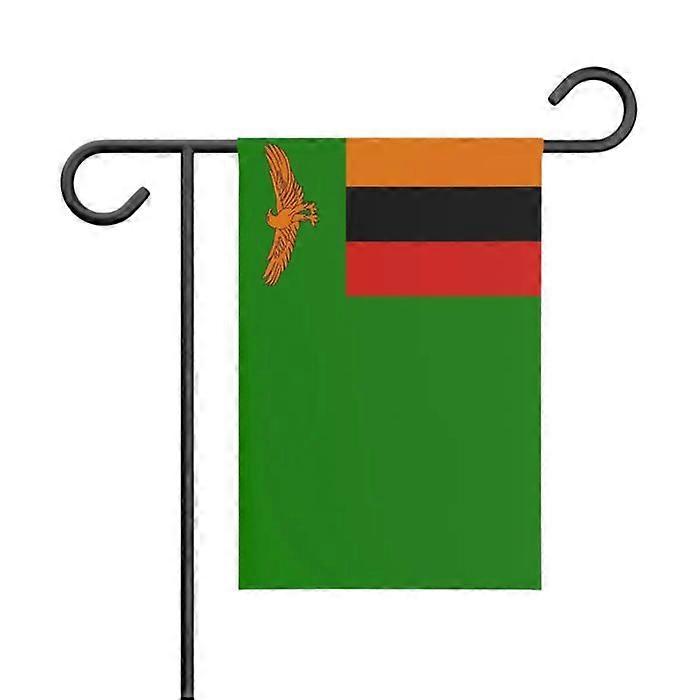 Flag - Multicolored - Zambia - 32 x 47.5 cm - Polyester - Double-sided print
