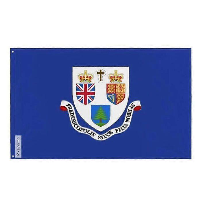 Flag - Fredericton - 128 x 192 cm - Polyester - Double-sided print - Iron eyelets