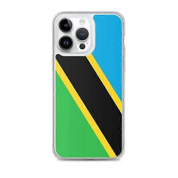 iPhone Case - iPhone 14 Pro Max - Tanzania Flag - Soft - Multi-colored - Vertical