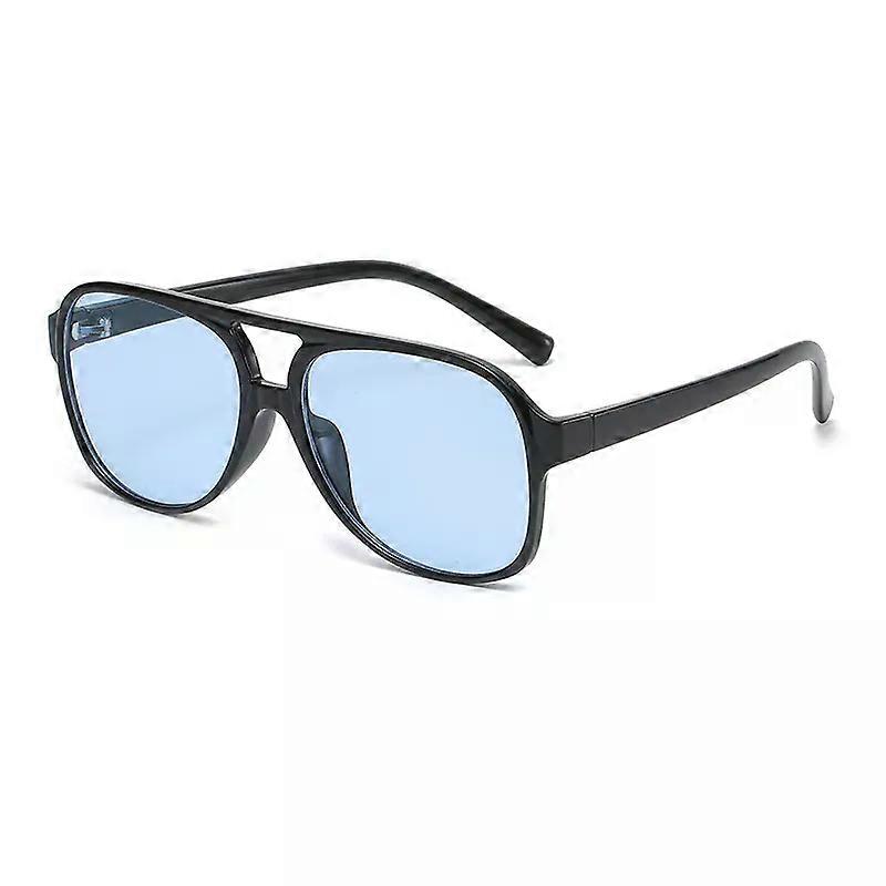 Retro Polarized Sunglasses Suitable for Womens Mens Large Frame Classic 70s Vintage Pilot Driving Eyewaer UV400 Protective Sun glasses