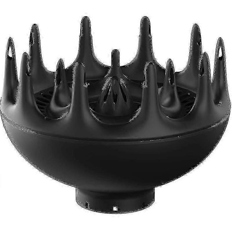 ناشر شعر كبير بزهرة الأوركيد السوداء للشعر المجعد والطبيعي - بروفيسي