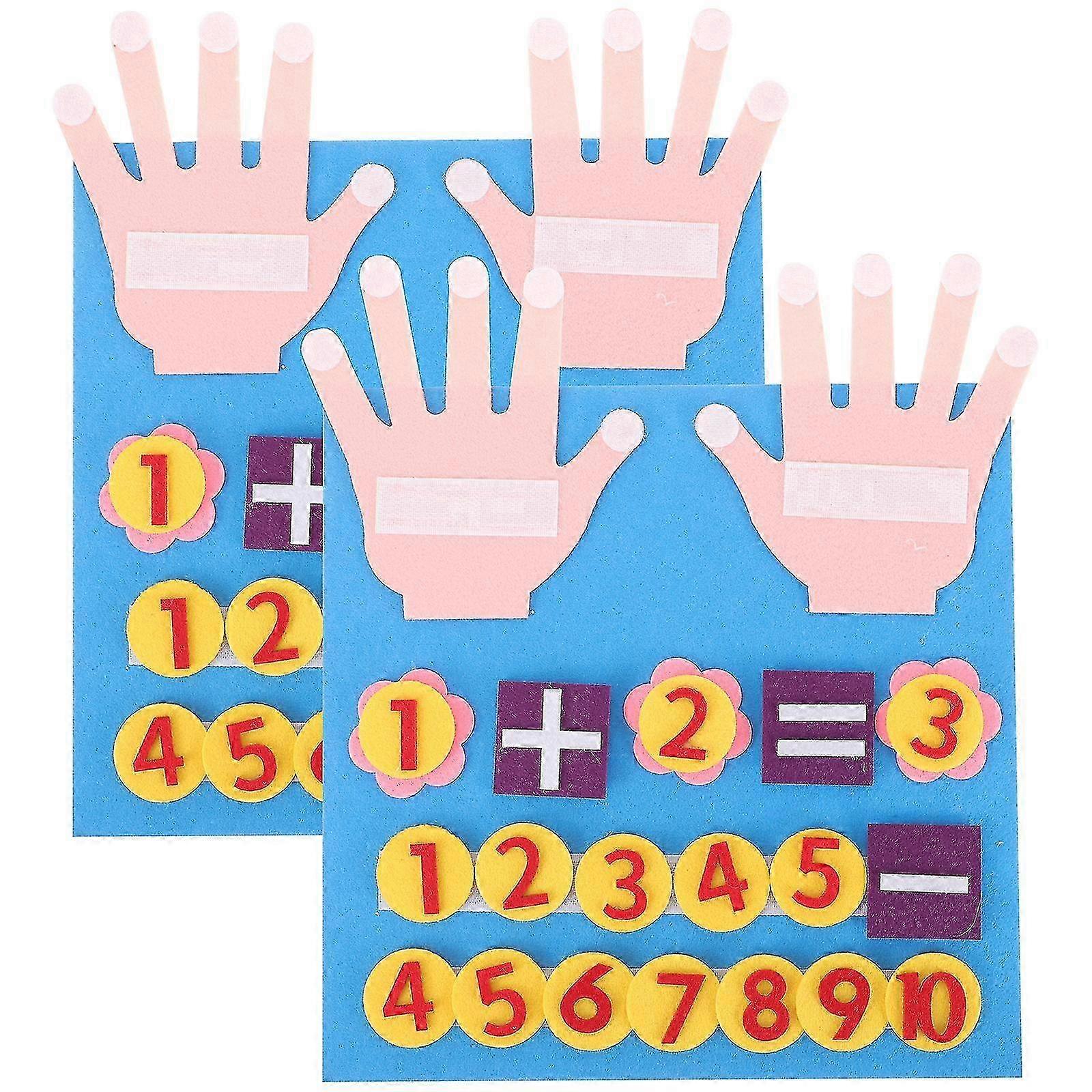 2 Sets Kids Math Addition Toys Add And Subtract Toy Toddler Educational Toy 2025