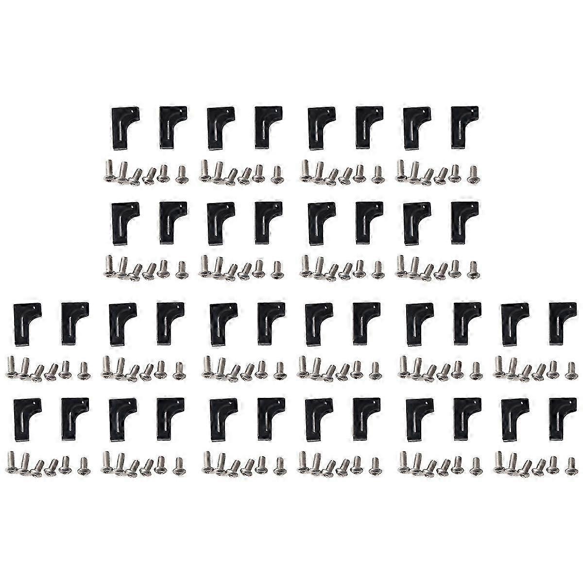 40PCS Metal Servo Mount for Axial SCX10 CC01 D90 1/10 RC Crawler Car