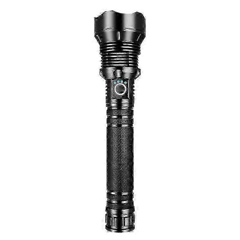 Rechargeable Led Flashlight, High Lumens Super Bright Flashlight, Tactical Xhp90 Flashlight With 5 Modes, Zoomable