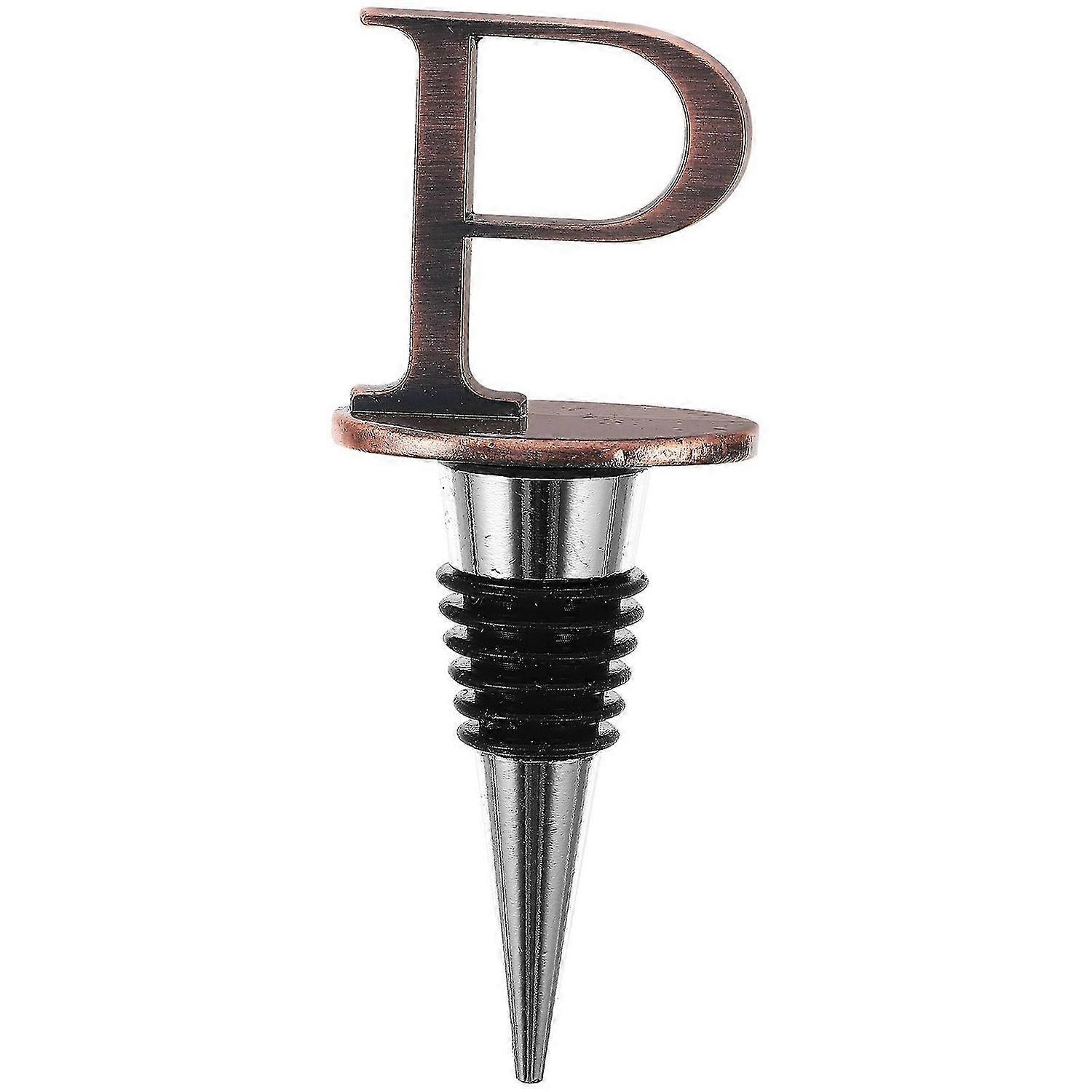 Wine Stopper Reusable Wine Plug Metal Bottle Stopper Novelty Wine Bottle Plug Sealing Stopper