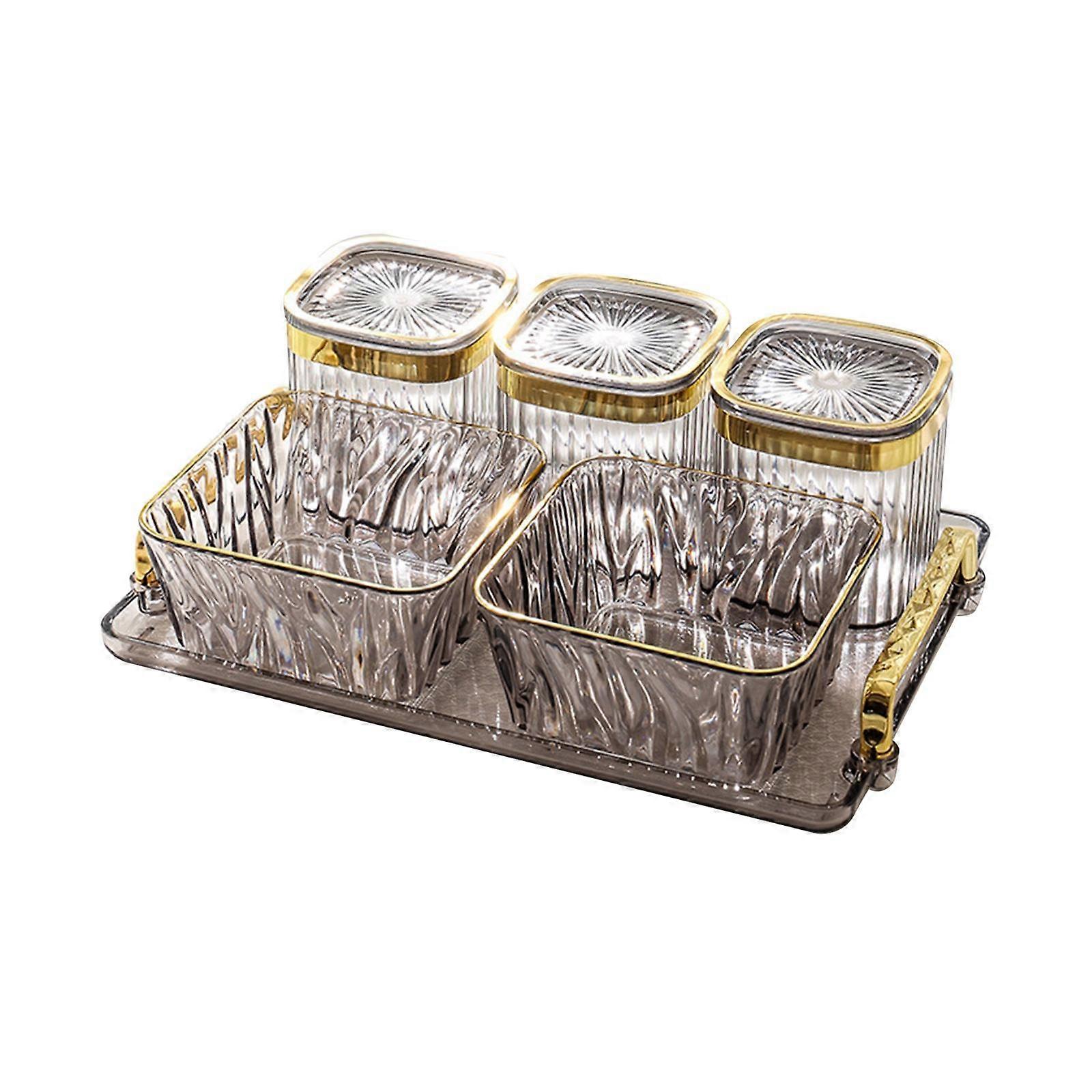 Appetizer Plate Container Dried Fruit Tray for Banquet Settings Caterer Home