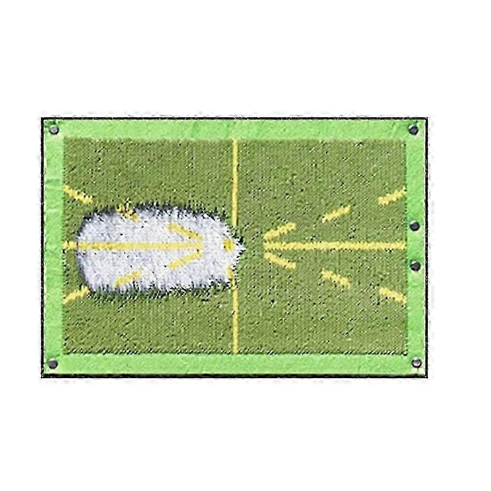 Portable Golf Swing Mat, Clearly Displays Impact Traces, Ideal for Backyards and Golf Practice Areas