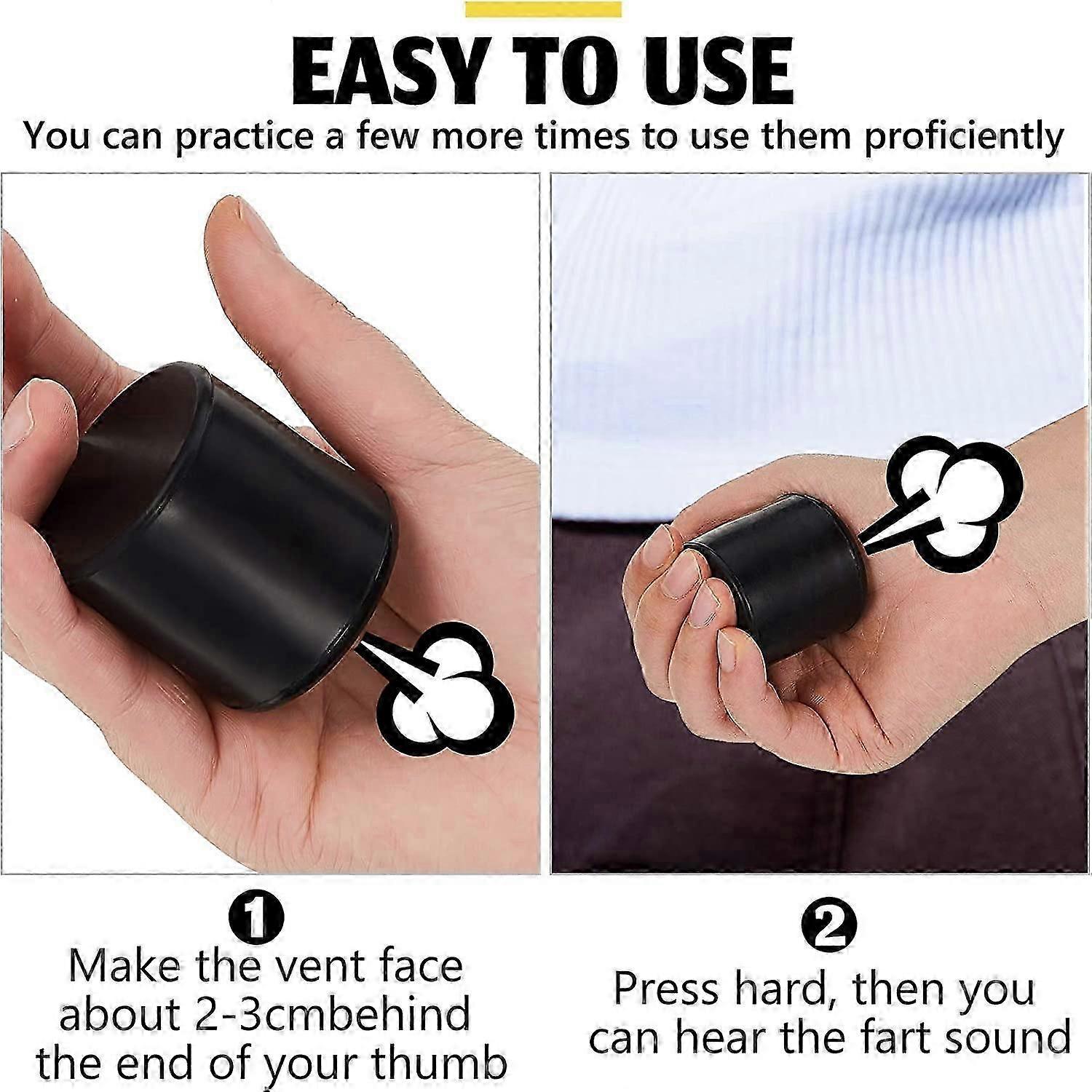 2 stykker Fart Machine Prut Prank Legetøj Noise Maker Fart Sound Joke Legetøj Funny Funny