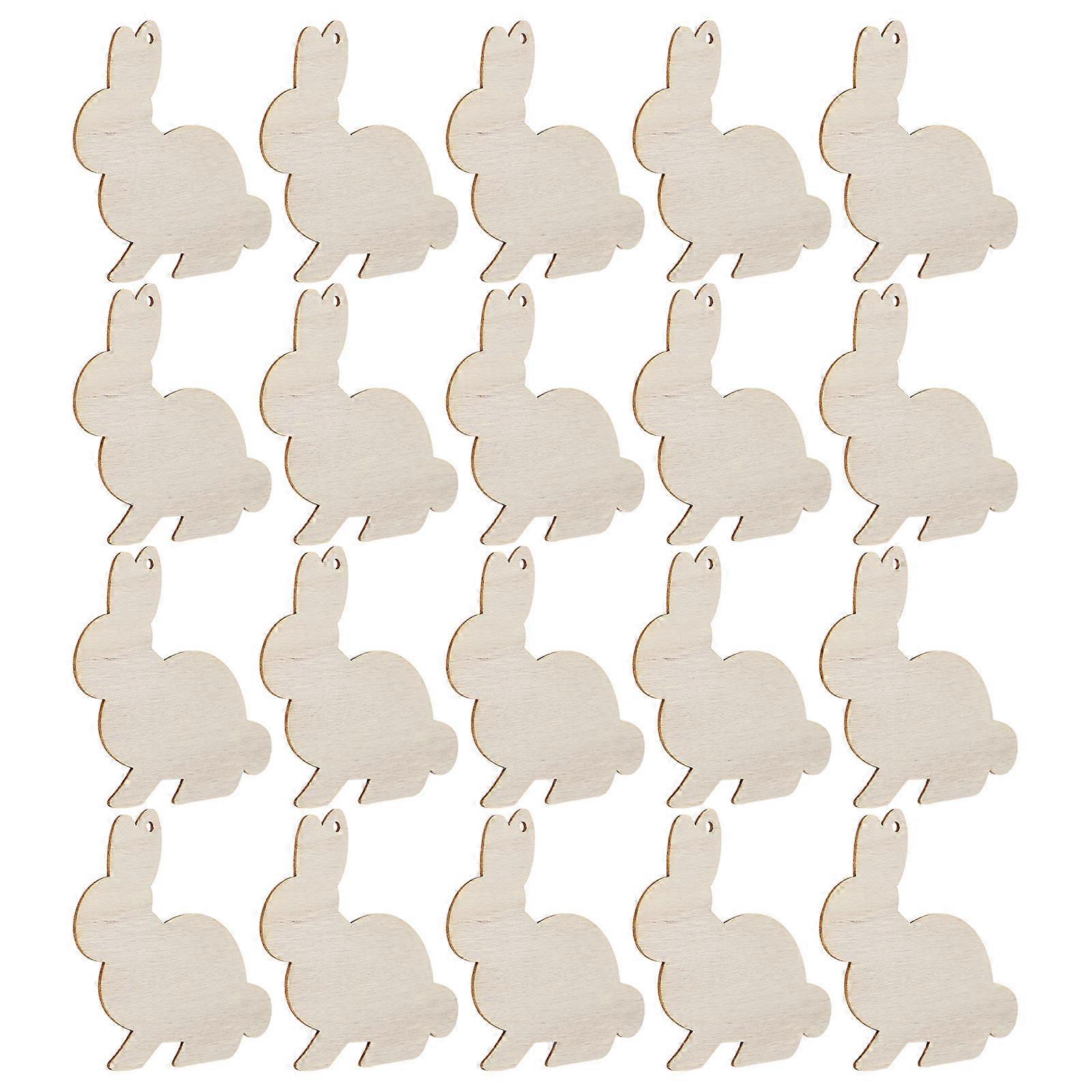 Hanging Wood Slice Decor, Cartoon Design for Room and Party Enhancement