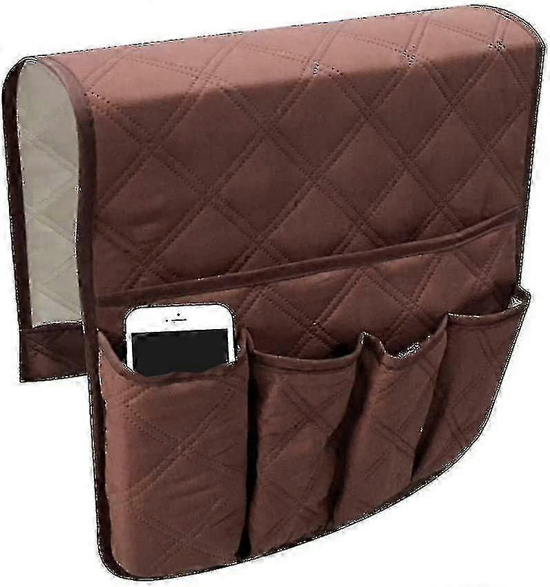 Non-slip Sofa Armrest Izer With H Tray Ch Arm Tv Remote H For Rec Couch Armch Caddy Bedside Stora Pockets Bag For Cell
