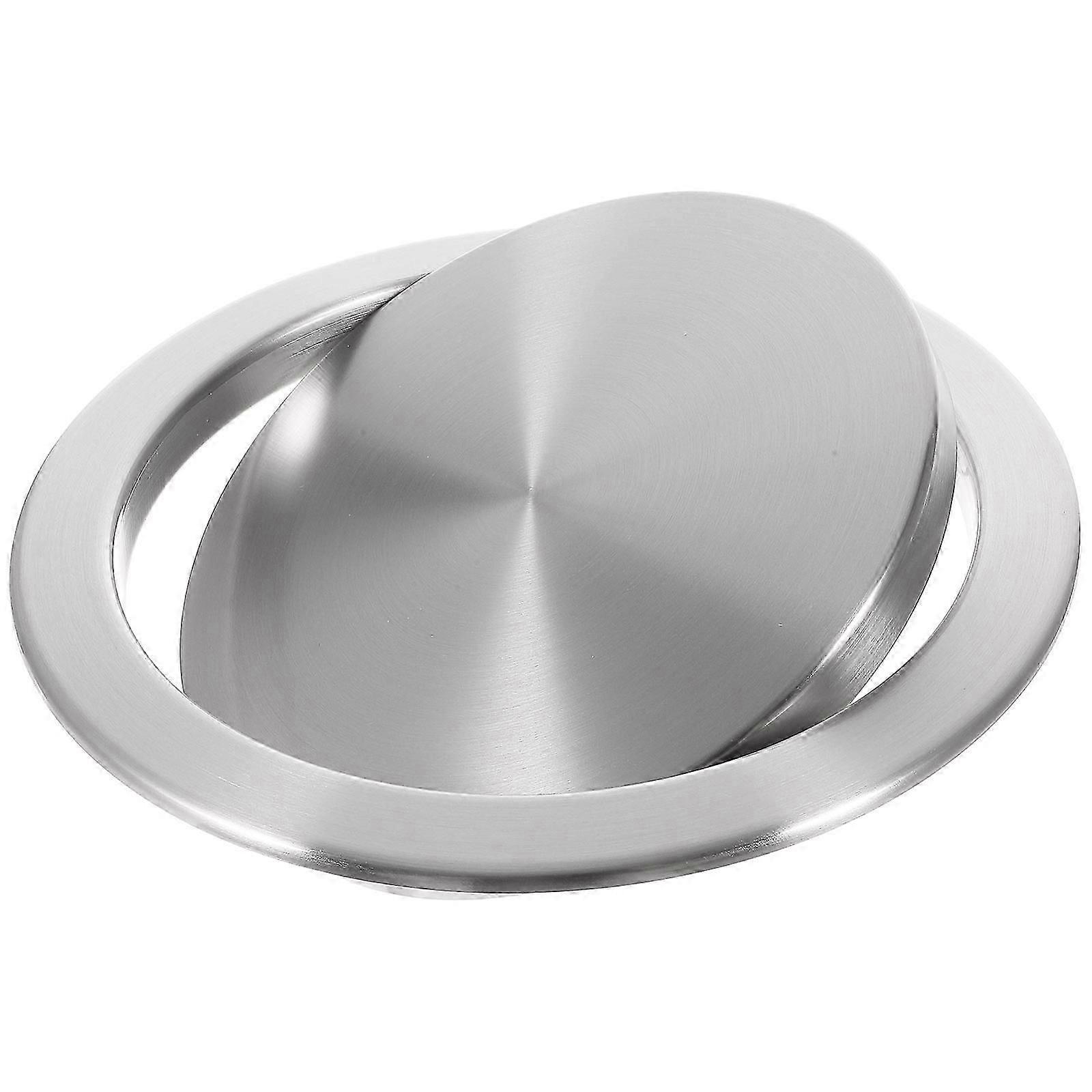 Built-in Flap Cover Recessed Trash Bin Lid Auto Flap Trash Can Recessed Garbage Lid
